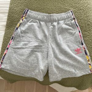 Adidas grey shorts